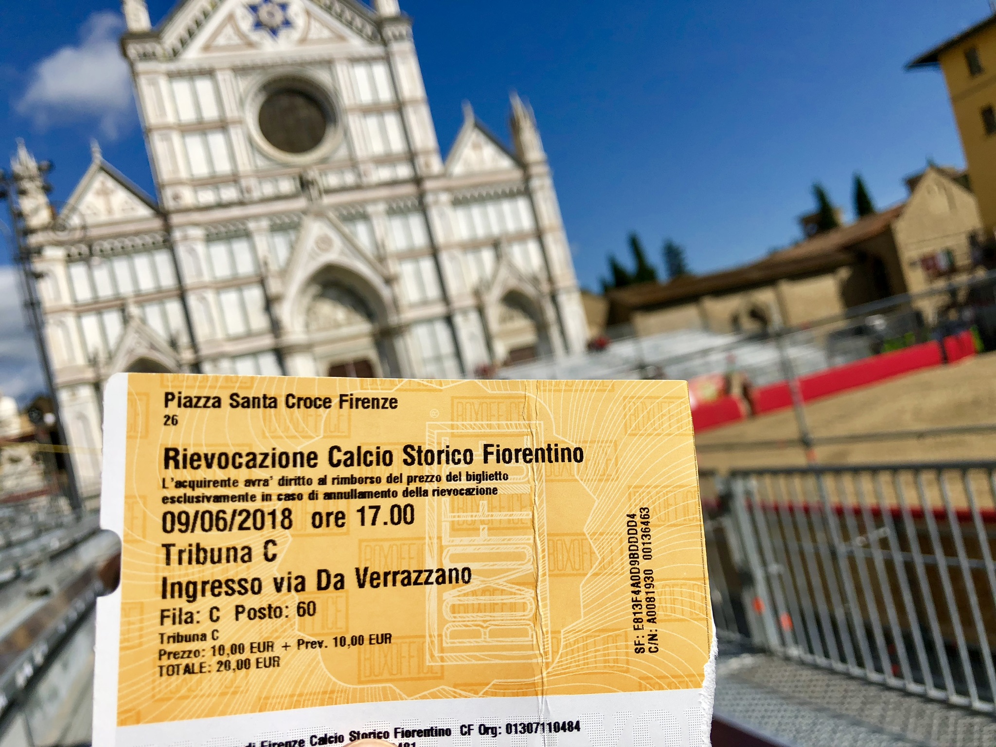 Calcio Storico at Santa Croce