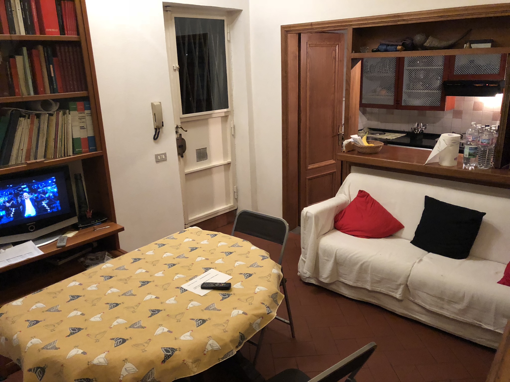 Steven's room at his Florence homestay